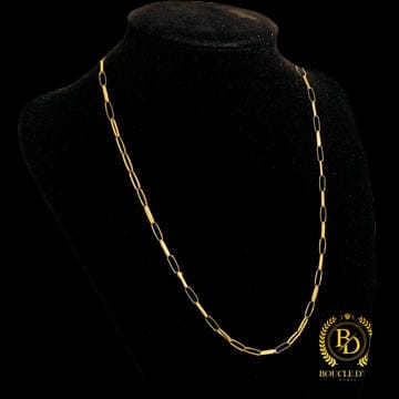 Chaîne Maille simple - 65 cm