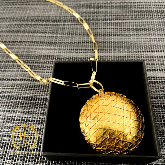 Chaîne Maille Simple avec Pendentif Katoury